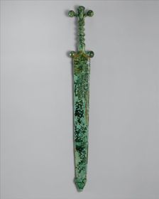 Sword and Scabbard, Celtic, ca. 60 B.C. Creator: Unknown