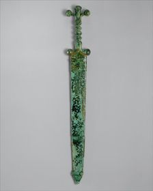 Sword and Scabbard, Celtic, ca. 60 B.C. Creator: Unknown