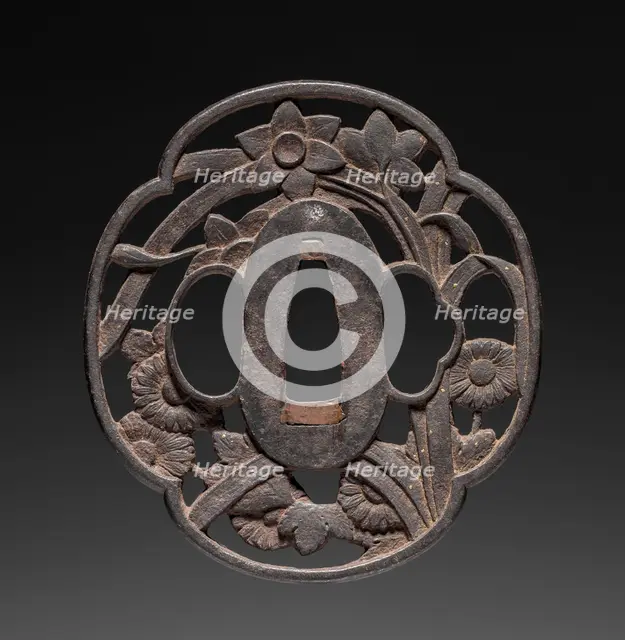 Sword Guard, 1615-1868. Creator: Unknown.