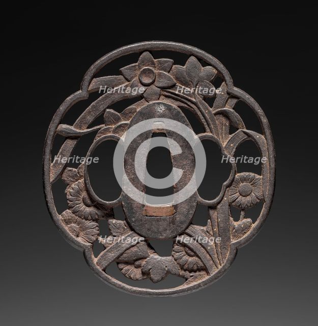 Sword Guard, 1615-1868. Creator: Unknown.