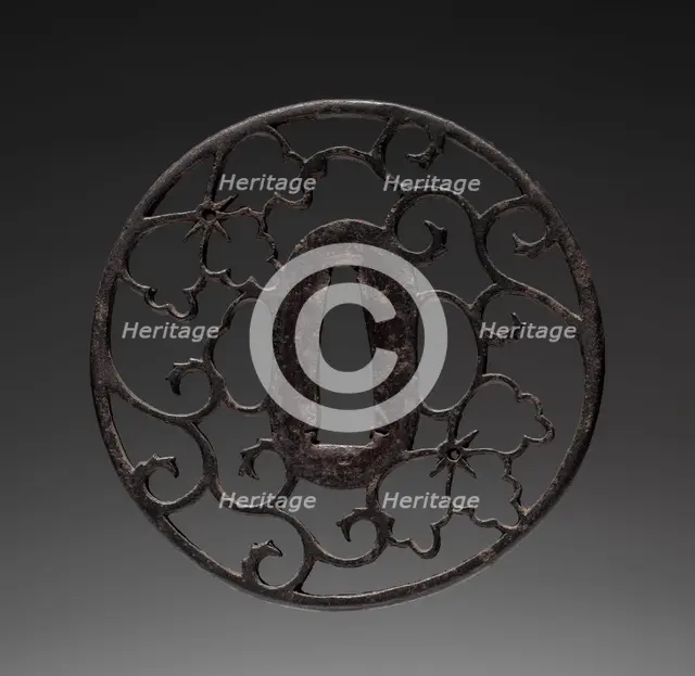 Sword Guard, 1615-1868. Creator: Unknown.
