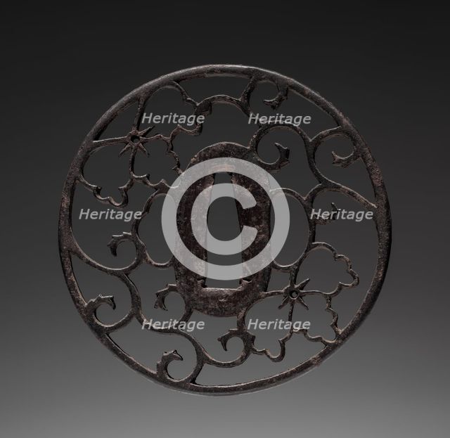 Sword Guard, 1615-1868. Creator: Unknown.