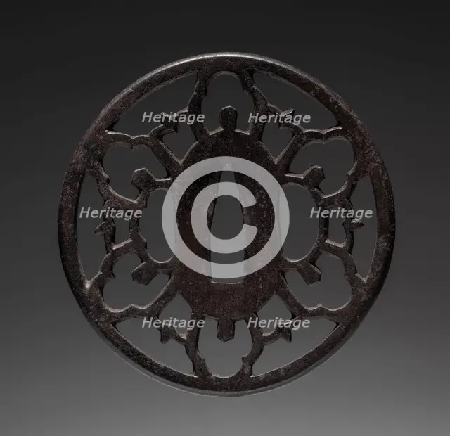 Sword Guard, 1615-1868. Creator: Unknown.