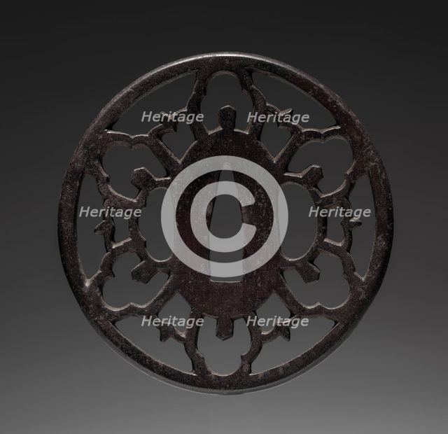 Sword Guard, 1615-1868. Creator: Unknown.