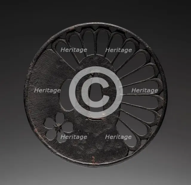 Sword Guard, 1615-1868. Creator: Unknown.