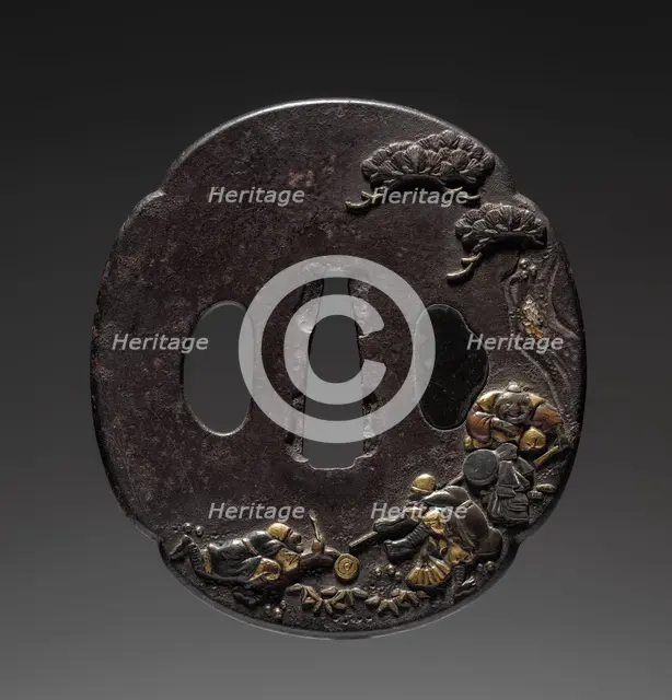 Sword Guard, 1615-1868. Creator: Unknown.