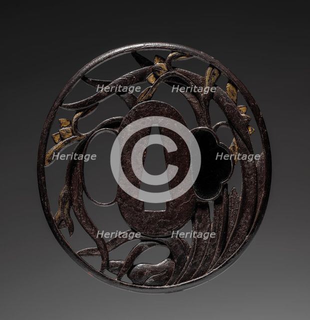 Sword Guard, 1615-1868. Creator: Unknown.