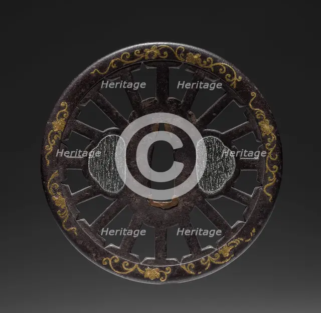 Sword Guard, 1615-1868. Creator: Unknown.