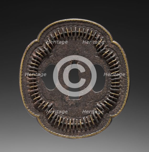 Sword Guard, 1615-1868. Creator: Unknown.