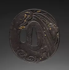 Sword Guard, 1740-1829. Creator: Sekijoken Taizan Motozane (Japanese, 1740-1829)