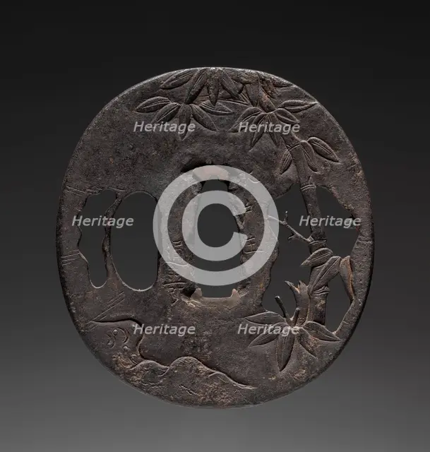 Sword Guard, 1700-1768. Creator: Unknown.
