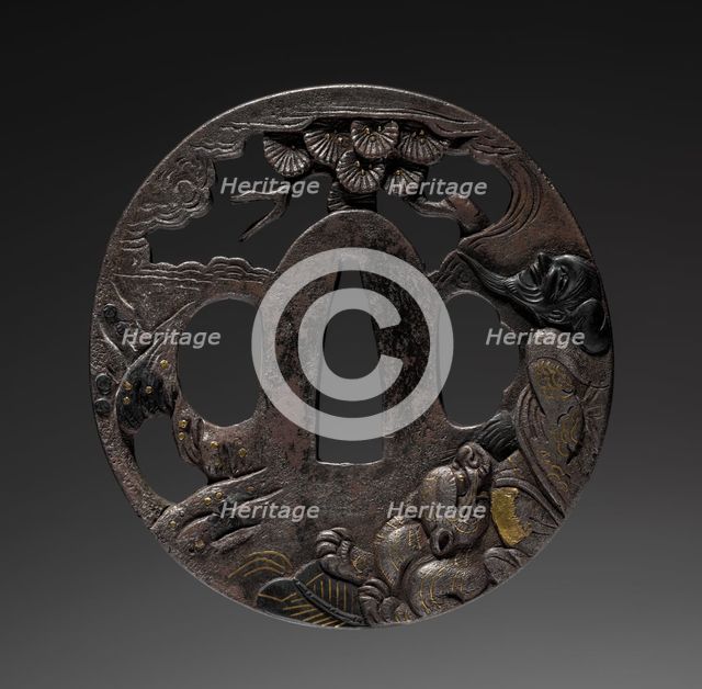Sword Guard, 1700s-1800s. Creator: Unknown.