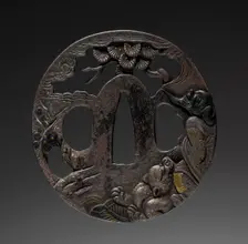 Sword Guard, 1700s-1800s. Creator: Unknown