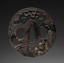 Sword Guard, 1700s-1800s. Creator: Unknown