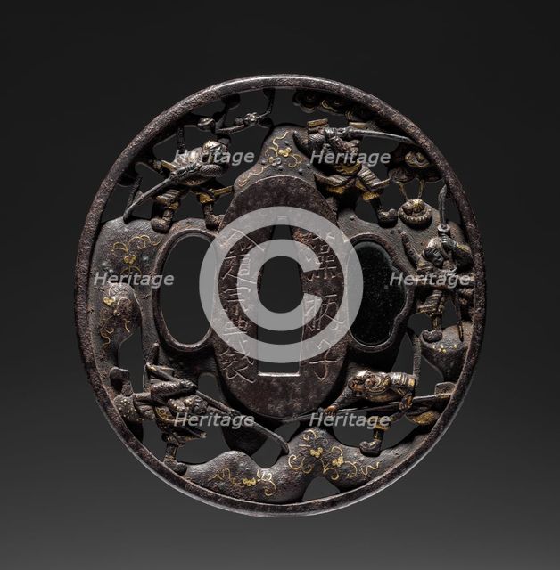 Sword Guard, 17th-18th century. Creator: Unknown.