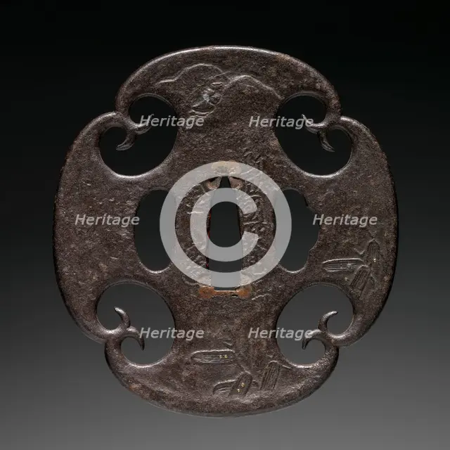 Sword Guard, 17th century. Creator: Unknown.