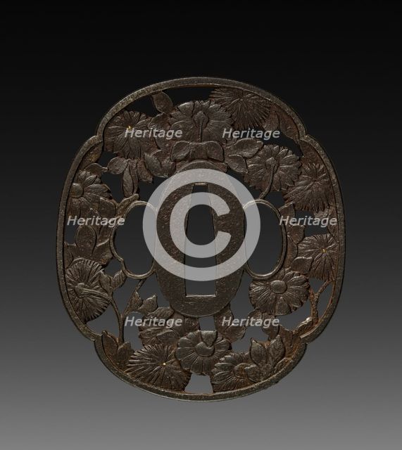 Sword Guard, 1800's. Creator: Unknown.