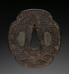 Sword Guard, 1800s. Creator: Unknown