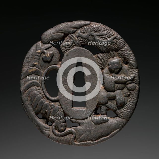 Sword Guard, 1800s. Creator: Unknown.
