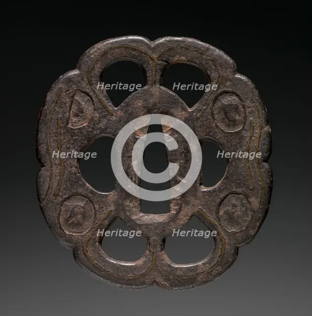 Sword Guard, 1800s. Creator: Unknown.