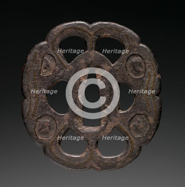 Sword Guard, 1800s. Creator: Unknown.