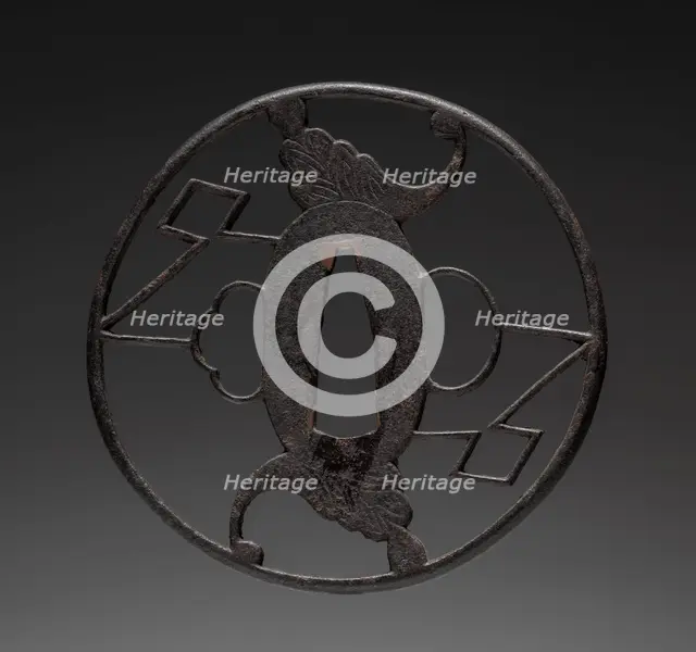 Sword Guard, 1800s. Creator: Unknown.