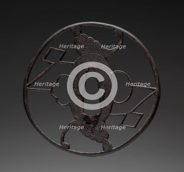 Sword Guard, 1800s. Creator: Unknown.