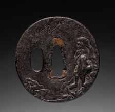 Sword Guard, c. 1762. Creator: Masayuki (Japanese, 1691-1764)