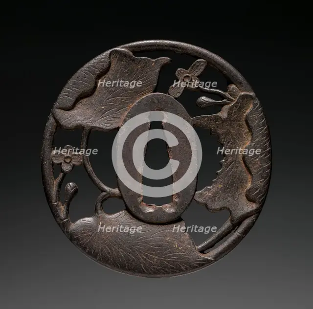 Sword Guard, c. 1800. Creator: Unknown.