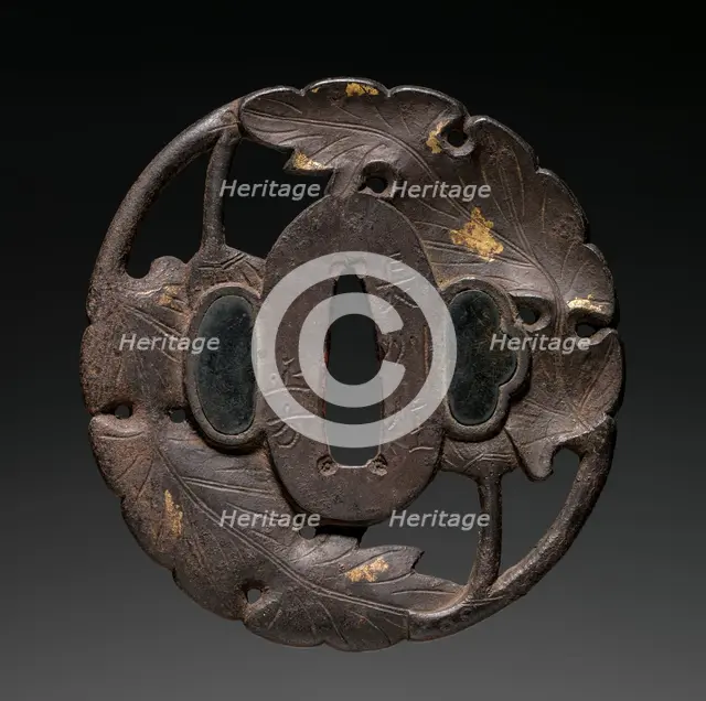 Sword Guard, c. 1800. Creator: Unknown.