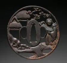 Sword Guard, c. 1800. Creator: Unknown