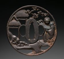 Sword Guard, c. 1800. Creator: Unknown