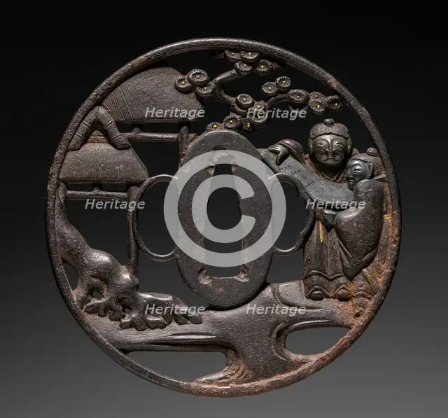 Sword Guard, c. 1800. Creator: Unknown.