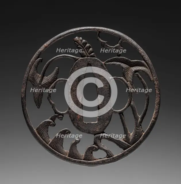Sword Guard, c. 1800. Creator: Unknown.
