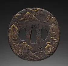 Sword Guard, c. 1800. Creator: Unknown
