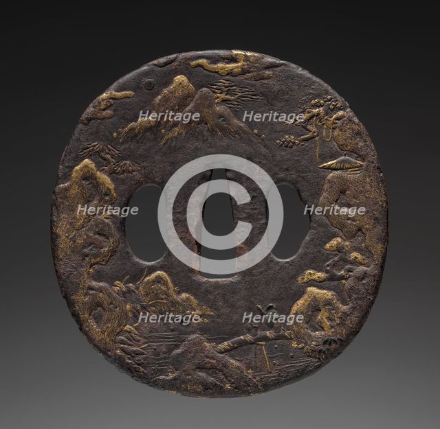 Sword Guard, c. 1800. Creator: Unknown.