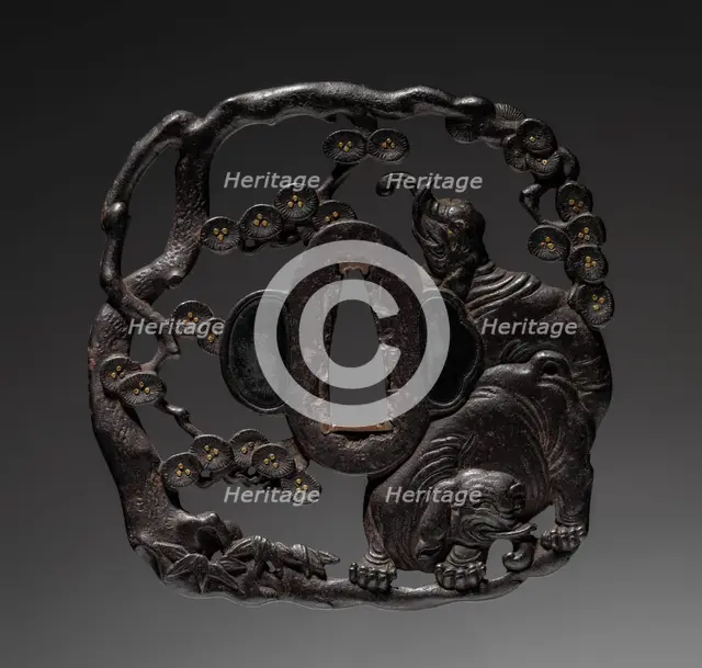 Sword Guard, c. 1800. Creator: Unknown.