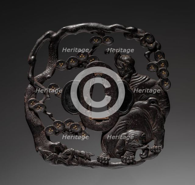 Sword Guard, c. 1800. Creator: Unknown.