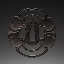 Sword Guard, c. 1800. Creator: Unknown