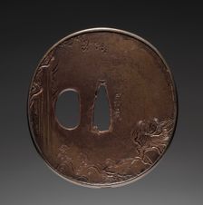 Sword Guard, early 19th century. Creator: Somin (Japanese)