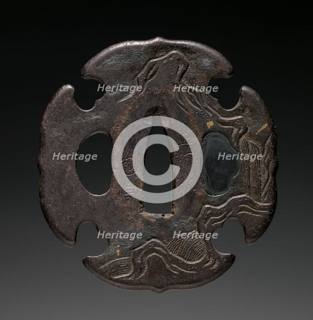 Sword Guard, early 19th century. Creator: Unknown.