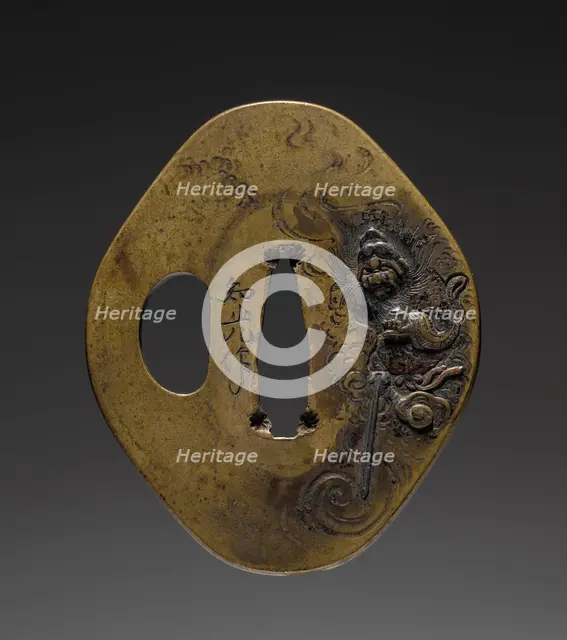 Sword Guard, early 19th century. Creator: Unknown.