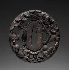Sword Guard, early 19th century. Creator: Unknown