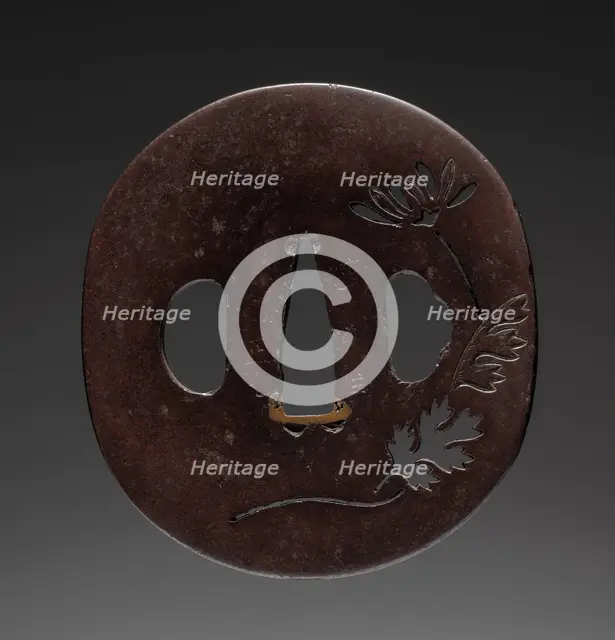 Sword Guard, early 19th century. Creator: Unknown.