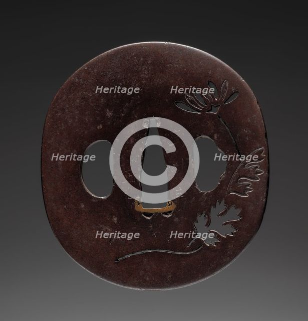 Sword Guard, early 19th century. Creator: Unknown.
