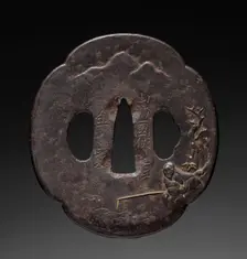 Sword Guard, late 17th century. Creator: Unknown