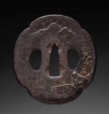 Sword Guard, late 17th century. Creator: Unknown