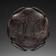 Sword Guard, late 17th century. Creator: Unknown