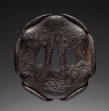 Sword Guard, late 17th century. Creator: Unknown