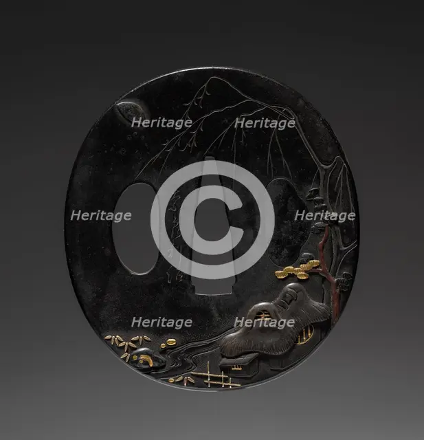 Sword Guard, late 17th century. Creator: Unknown.